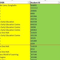 Data Entry from PDF file to excel