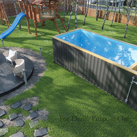 3D Model of Container Swimming Pool