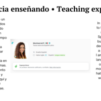 Teaching experience