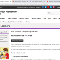English Test Cambridge