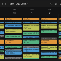 Calender management for a busy Startup CEO