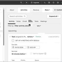 Set up a business meeting on HubSpot