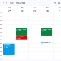 Calendar Management