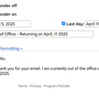 EMAIL RESPONDER