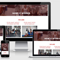 Fitness Coaching booking and portfolio site.