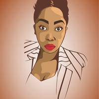 Tinah Vector illustration