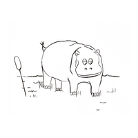 Hippo - Ink