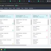 CRM - Zoho Navigation