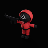 3D modeling of stylized character