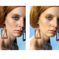 Skin retouch and enhancement