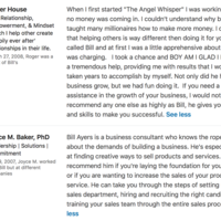 Testimonials - Strategic Planning and Business Consulting