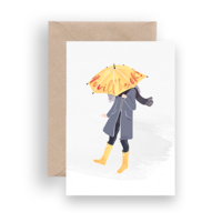 Comforting Card for Lykkefund Paper