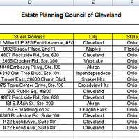 Spredsheet Entry