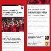 Sports News Feed App