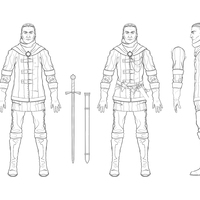 Character sheet for Torn Tales game