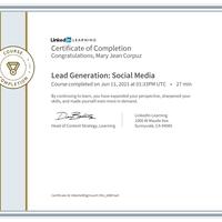 LEAD GENERATION:SOCIAL MEDIA 