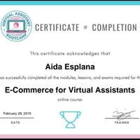 My ecommerce certificate.