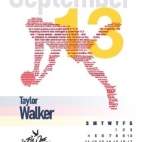 Typography Calendar