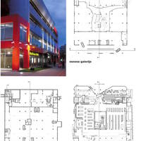 Multistory garage with Mall