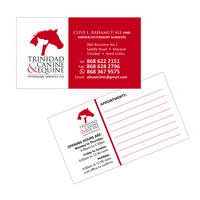 Business Card for Trinidad Vet