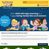 Child Care Center Website