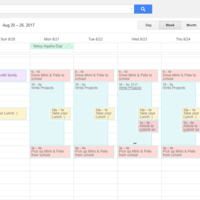 Calendar Management using Google Calendar