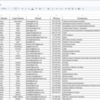 University Conference (Event Task)