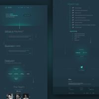 Keyless Network Web Page
