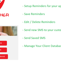 RemindHER - Setup appointment Reminders