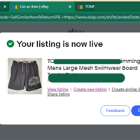 eBay Listing / Reseller