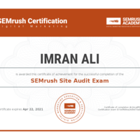 SEMrush Site Audit 