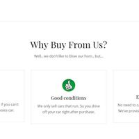 Auto dealer sample3: Home page (2)