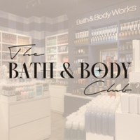 Logo for The Bath & Body Club.