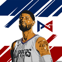 Vector art paul george