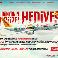 Webdesign for Pegasus Airlines