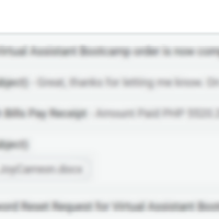 Email Handling