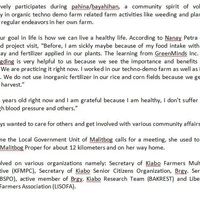 Sample written article cont.