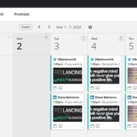 Sample for Content Plan for Twitter, Instagram and LinkedIn