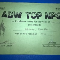 Top Net Promoter Score