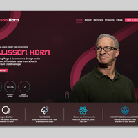 Web Designer Portfolio Design