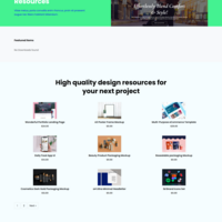 Galib Digital Product Business Website Premium