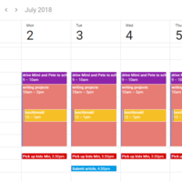 Calendar Management 