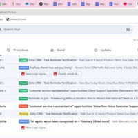 Gmail (Inbox co-ordination)