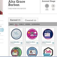 Credly Learning Badges