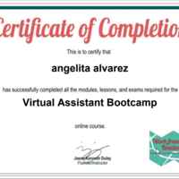 My Certifacate