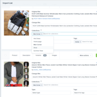 Shopify Editing Collections and tags