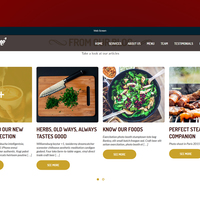 Layout for WordPress Theme - MANJARÊ