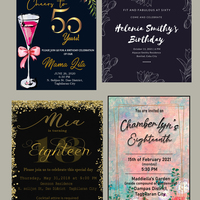 Birthday Invitations