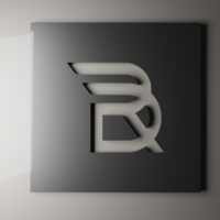Logo maked in photoshop