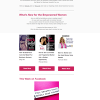 Digital Marketing: Newsletter - Energise Wealth